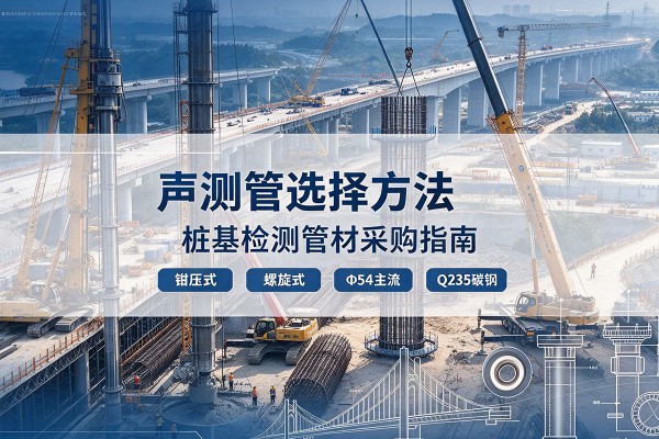 黄山声测管选型标准