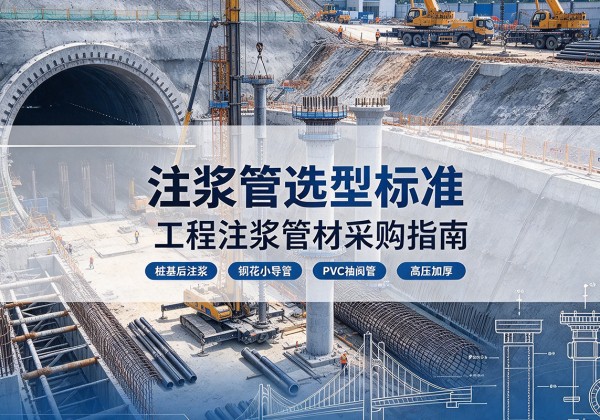 黄山注浆管选型标准